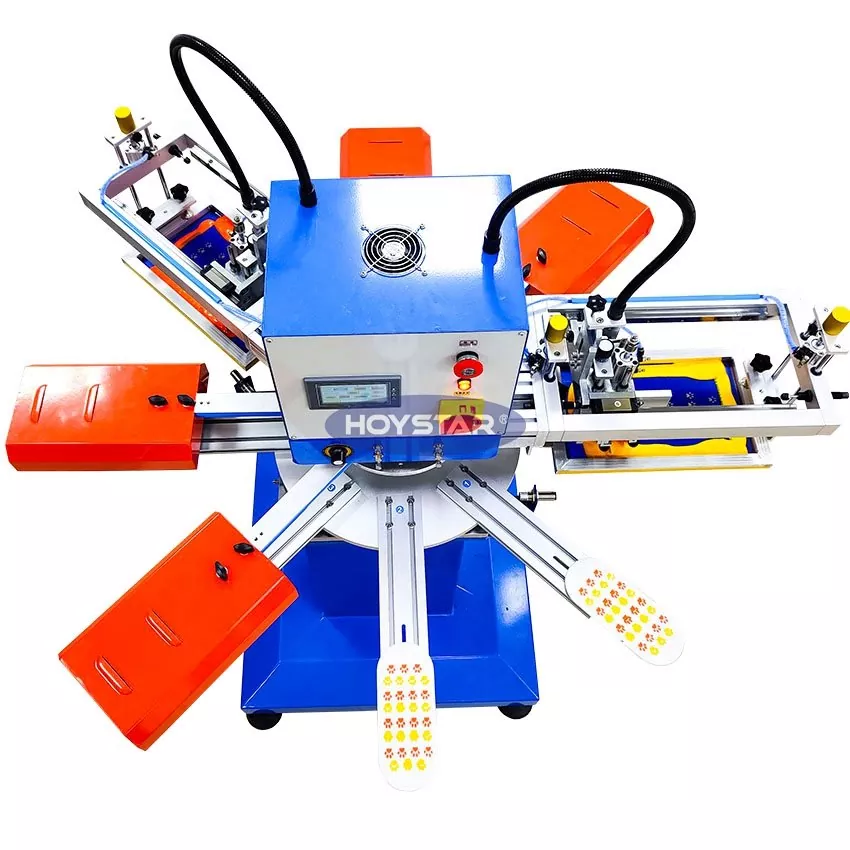Машина за печатење на екран со чорапи во 2 бои