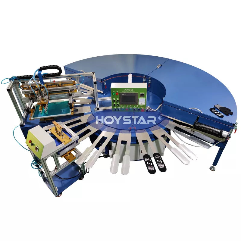 Машина за печатење на екран за чорапи против лизгање