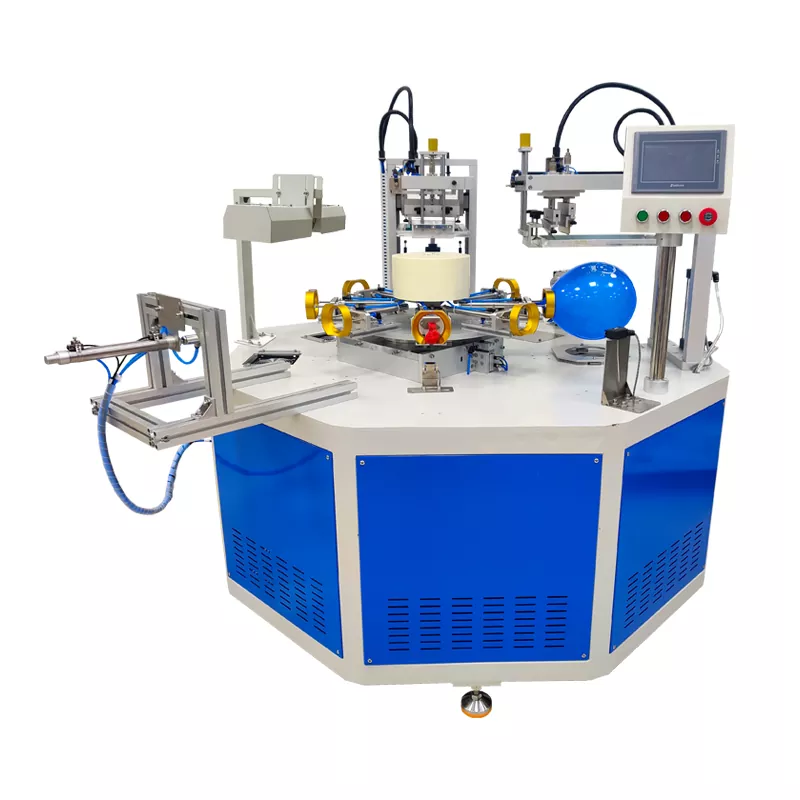 Автоматска машина за печатење на екран со 2 балони во боја